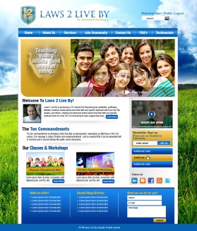A similar Web Design submitted by dreamcomputers to the Web Design contest for CharlieMaher.com by Charlie Maher