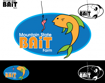 Logo Design entry 428949 submitted by Shemet to the Logo Design for Mountain State Bait Farm run by MasterJere
