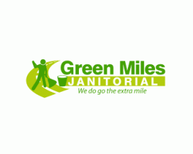 Logo Design entry 429679 submitted by windstruck_eurika to the Logo Design for Green Miles Janitorial run by GreenMilesCleaning