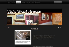 Web Design entry 432877 submitted by slmosqueda to the Web Design for http://www.palmbeachartisans.com/ run by macky