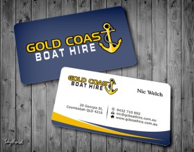 Business Card & Stationery Design entry 433005 submitted by kalel to the Business Card & Stationery Design for Gold Coast Boat Hire Pty Ltd run by gcboathire
