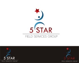 Logo Design entry 433359 submitted by kirmizzz to the Logo Design for 5 Star Field Services Group run by peachnet