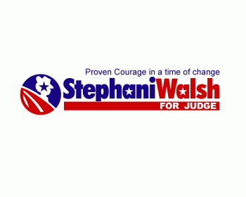 Logo Design entry 434061 submitted by cclia to the Logo Design for Stephani Walsh for Judge run by meredithholmstrom