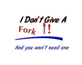 Logo Design Entry 434573 submitted by Nicki_Mist to the contest for I Don't Give a Fork run by ltona114