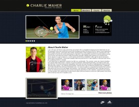 Web Design entry 436387 submitted by ojgraphics to the Web Design for CharlieMaher.com run by Charlie Maher