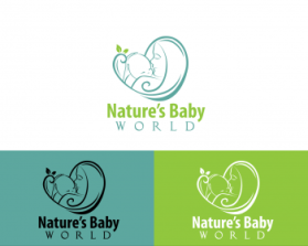 Logo Design entry 436761 submitted by rekakawan to the Logo Design for Nature's Baby World run by barbarann1282