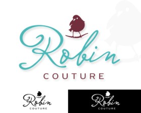 Logo Design Entry 437440 submitted by Dezigner to the contest for Robin Couture Jewelry run by stylebabe