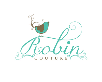 Logo Design entry 437455 submitted by malena to the Logo Design for Robin Couture Jewelry run by stylebabe
