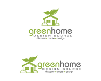 Logo Design entry 438654 submitted by airish.designs to the Logo Design for Green Home Design Source run by mtngirl