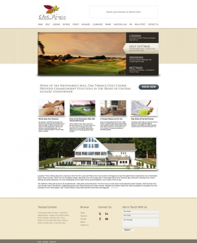 Web Design entry 438949 submitted by jnjnnino to the Web Design for http://oakterraceresort.com/ run by aw1836