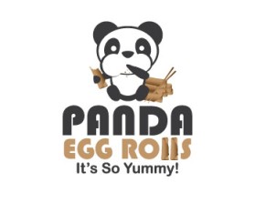 Logo Design entry 439931 submitted by greycrow to the Logo Design for Panda Eggrolls run by allan