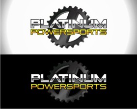 Logo Design entry 440124 submitted by greycrow to the Logo Design for PlatinumPowersports.com run by Platinumpwsp
