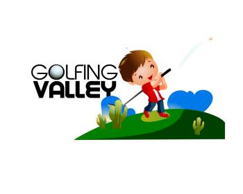 Logo Design entry 443129 submitted by Rai XI to the Logo Design for GolfingValley run by wesmcdermott