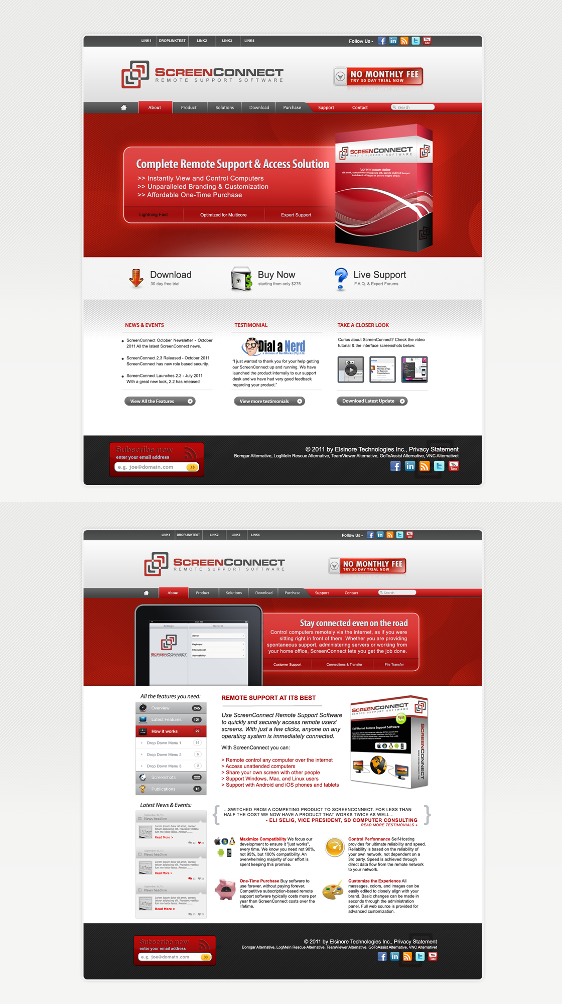 Web Design entry 459617 submitted by stormfactory
