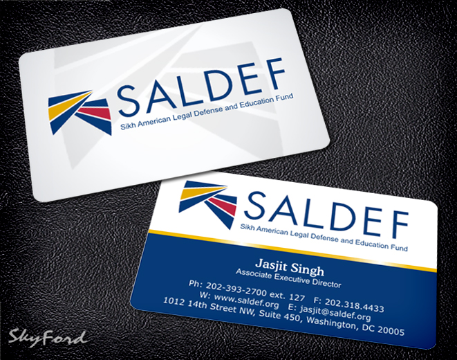 Business Card & Stationery Design entry 443825 submitted by skyford412 to the Business Card & Stationery Design for SALDEF (www.saldef.org) run by saldef