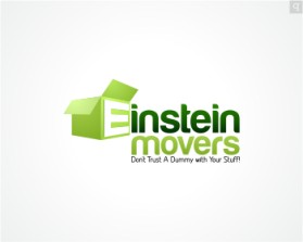Logo Design entry 448126 submitted by salukis08 to the Logo Design for Einstein Movers run by MasterJere