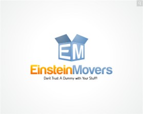 Logo Design entry 448135 submitted by greycrow to the Logo Design for Einstein Movers run by MasterJere