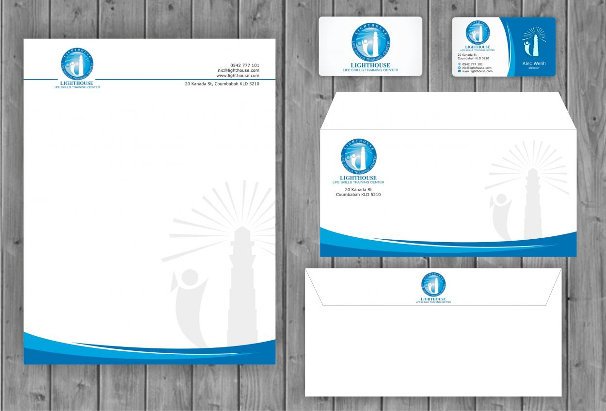 Business Card & Stationery Design entry 449692 submitted by skyford412 to the Business Card & Stationery Design for Lighthouse Life Skills Training Center run by WJLandess