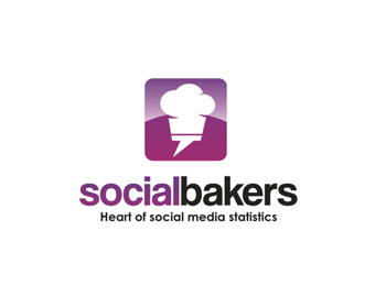 Logo Design entry 450536 submitted by nerdsociety to the Logo Design for Socialbakers.com run by facebakers