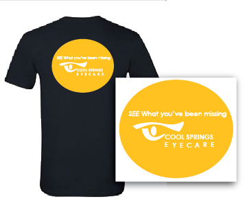 T-Shirt Design entry 451598 submitted by IMFantasia to the T-Shirt Design for Cool Springs EyeCare run by lissabr