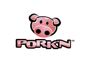 Logo Design entry 454760 submitted by greycrow to the Logo Design for Pork\'n run by dinktheory