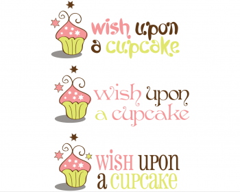 Logo Design entry 455367 submitted by Lifedrops to the Logo Design for Wish Upon a Cupcake run by WUACmarie