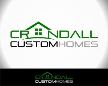 Logo Design entry 456198 submitted by dumber to the Logo Design for www.CrandallCustomHomes.com run by cch123