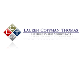 Logo Design entry 456405 submitted by greycrow to the Logo Design for Lauren Coffman Thomas, CPA run by CPALauren