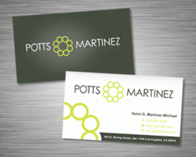 Business Card & Stationery Design Entry 470317 submitted by NidusGraphics to the contest for Potts Martinez, Attorneys at Law run by Yeimi