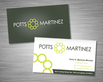 Business Card & Stationery Design entry 457851 submitted by NidusGraphics to the Business Card & Stationery Design for Potts Martinez, Attorneys at Law run by Yeimi