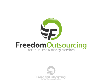 Logo Design entry 461490 submitted by JSan to the Logo Design for Freedom Outsourcing run by Freedom Outsourcing