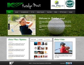 Web Design entry 463439 submitted by brandasaur to the Web Design for Katelyn Must run by kmust
