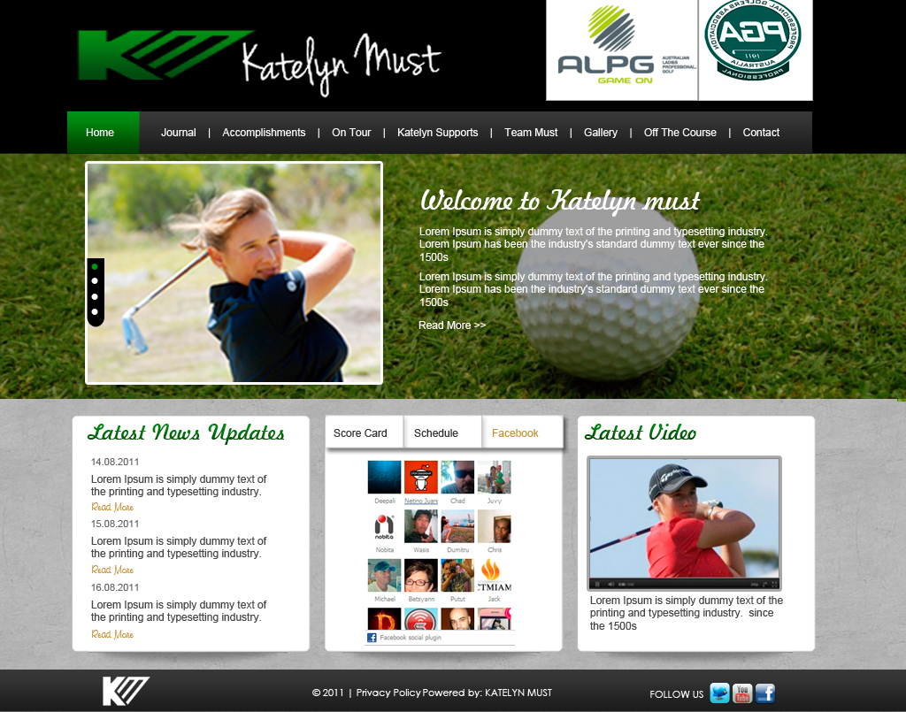 Web Design entry 481444 submitted by fastdesigner86
