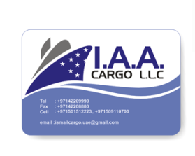 Logo Design entry 468170 submitted by kbcorbin to the Logo Design for I.A.A. CARGO L.L.C run by IAA