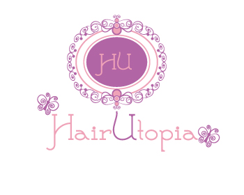 Logo Design entry 468852 submitted by LogoGirl to the Logo Design for www.hairutopia.com run by jwiattjr