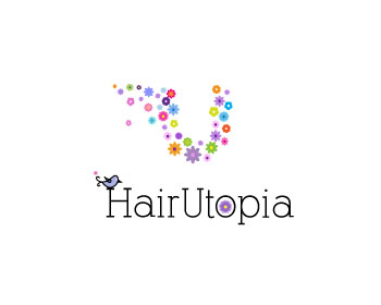 Logo Design entry 468852 submitted by aceana to the Logo Design for www.hairutopia.com run by jwiattjr
