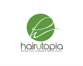 Logo Design entry 468848 submitted by aceana to the Logo Design for www.hairutopia.com run by jwiattjr