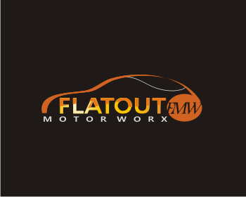 Logo Design entry 471482 submitted by pecoet to the Logo Design for Flatout Motorworx run by flatout