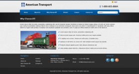 Web Design entry 473039 submitted by jnjnnino to the Web Design for American Transport run by jrmusser