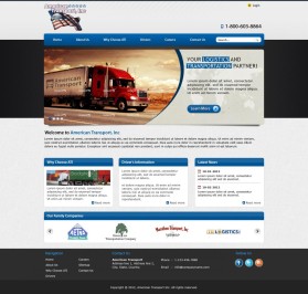 Web Design entry 473041 submitted by jnjnnino to the Web Design for American Transport run by jrmusser