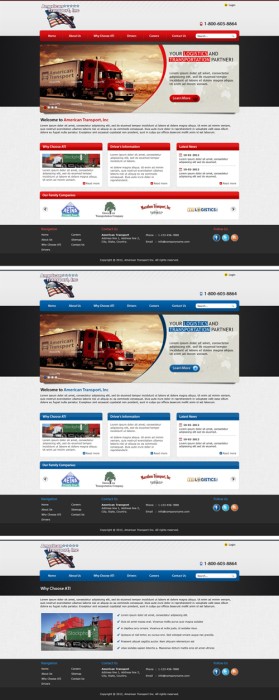 Web Design entry 486670 submitted by rushtorp