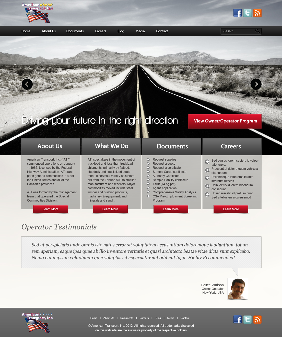 Web Design entry 489509 submitted by brandasaur