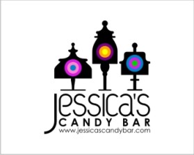 Logo Design entry 473595 submitted by jordanmaes to the Logo Design for JessicasCandyBar.com run by Jessicsd12