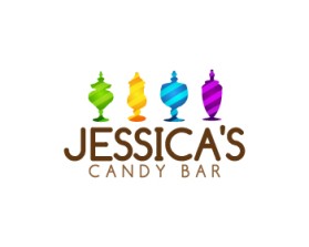 Logo Design entry 473612 submitted by vall to the Logo Design for JessicasCandyBar.com run by Jessicsd12