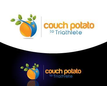 Logo Design entry 474340 submitted by greycrow to the Logo Design for Couch Potato to Triathlete run by cptt