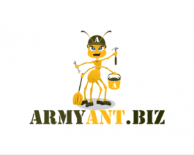 Logo Design entry 476158 submitted by RoyalSealDesign to the Logo Design for ArmyAnt.Biz run by DKennison1