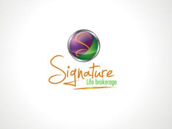 Logo Design entry 476628 submitted by invisible vision to the Logo Design for Signature Life Brokerage run by slbllc