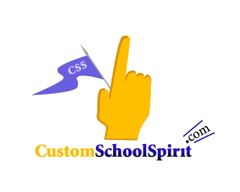 Logo Design entry 478330 submitted by Mespleaux to the Logo Design for CustomSchoolSpirit.com run by jobwan