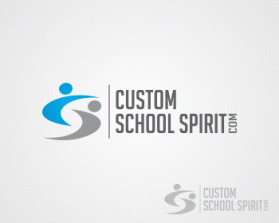 Logo Design entry 478345 submitted by rekakawan to the Logo Design for CustomSchoolSpirit.com run by jobwan