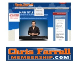 Logo Design entry 478638 submitted by JeanN to the Logo Design for Chris Farrell Membership.com run by postman15